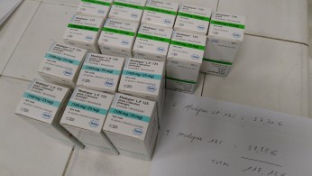 117.15€ de médicaments pour la poubelle ...